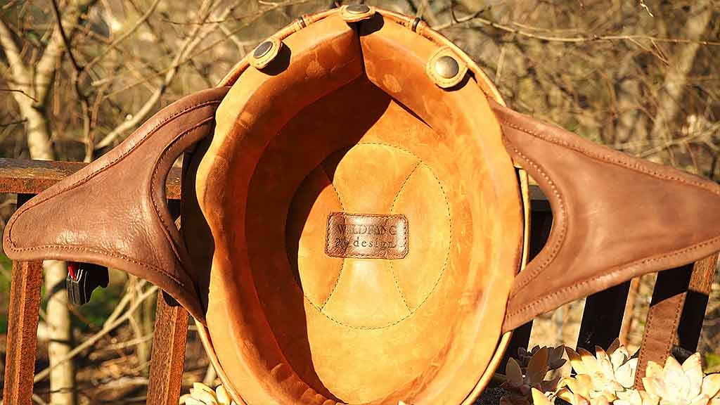 High quality leather safety riding