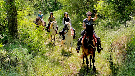 Excursión a caballo Costa Brava