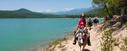 Relax trail ride swimming Spanish lake