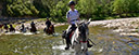 Border crossing trail ride Catalonia