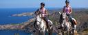 Horse riding wild coast Costa Brava