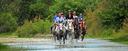 Adventures ride on well-trained Spanish horses