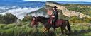 Great views on horseback Catalonia