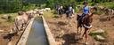 Drinking break horse riding Catalonia