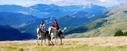 Mountain trekking on horseback Spain