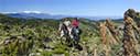 Mountains coast northern Spain on horseback